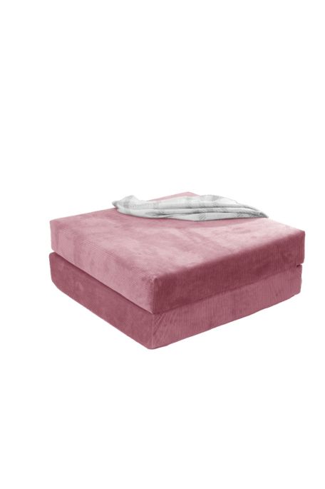 Teddy Ottoman Pink