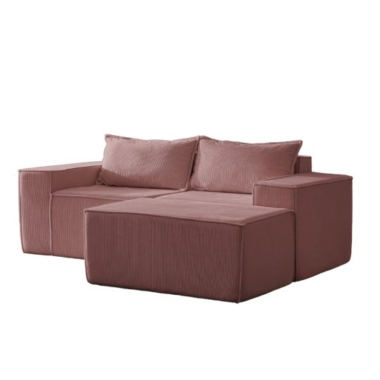 Wuuh Modulares Puzzle-Sofa Flex Pink