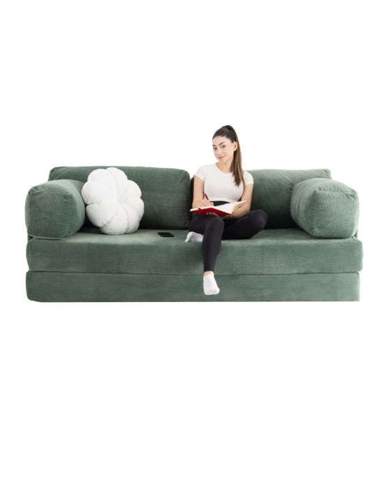 Wuuh Teddy Sofa Grün